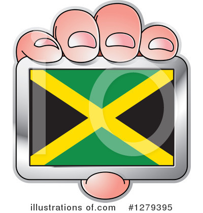 Royalty-Free (RF) Flag Clipart Illustration by Lal Perera - Stock Sample #1279395