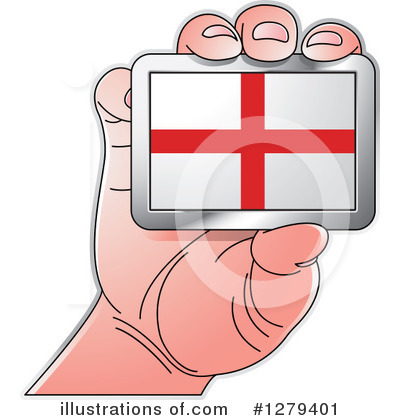 Royalty-Free (RF) Flag Clipart Illustration by Lal Perera - Stock Sample #1279401