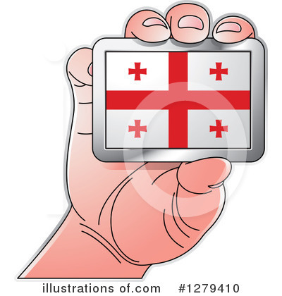 Royalty-Free (RF) Flag Clipart Illustration by Lal Perera - Stock Sample #1279410