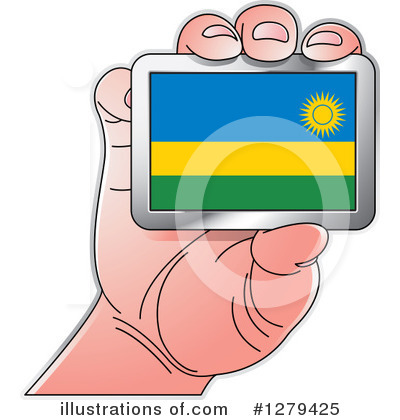 Royalty-Free (RF) Flag Clipart Illustration by Lal Perera - Stock Sample #1279425