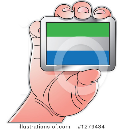 Royalty-Free (RF) Flag Clipart Illustration by Lal Perera - Stock Sample #1279434