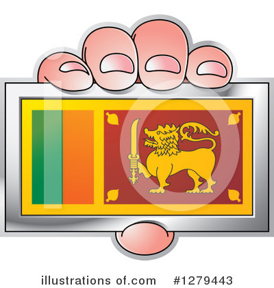 Royalty-Free (RF) Flag Clipart Illustration by Lal Perera - Stock Sample #1279443