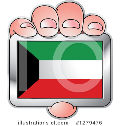 Royalty-Free (RF) Flag Clipart Illustration by Lal Perera - Stock Sample #1279476