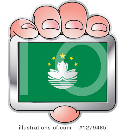 Royalty-Free (RF) Flag Clipart Illustration by Lal Perera - Stock Sample #1279485