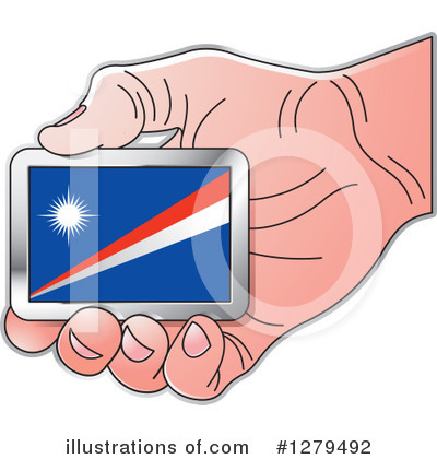 Royalty-Free (RF) Flag Clipart Illustration by Lal Perera - Stock Sample #1279492