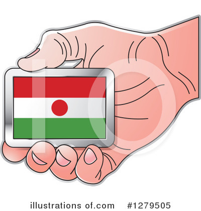 Royalty-Free (RF) Flag Clipart Illustration by Lal Perera - Stock Sample #1279505