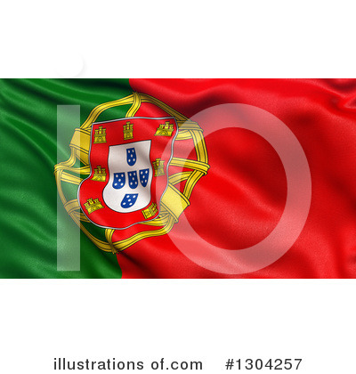 Portugal Flag Clipart #1304257 by stockillustrations
