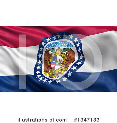 Royalty-Free (RF) Flag Clipart Illustration by stockillustrations - Stock Sample #1347133