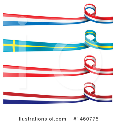 Royalty-Free (RF) Flag Clipart Illustration by Domenico Condello - Stock Sample #1460775