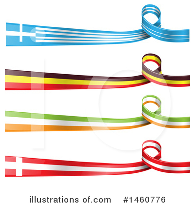 Royalty-Free (RF) Flag Clipart Illustration by Domenico Condello - Stock Sample #1460776