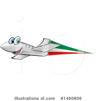 Plane Clipart #1460806 by Domenico Condello