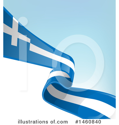 Greek Flag Clipart #1460840 by Domenico Condello