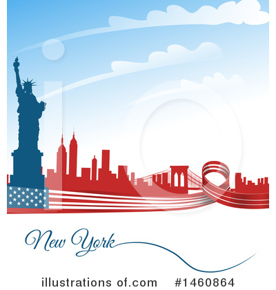 New York City Clipart #1460864 by Domenico Condello