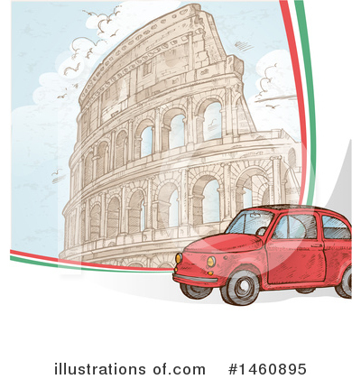 Royalty-Free (RF) Flag Clipart Illustration by Domenico Condello - Stock Sample #1460895