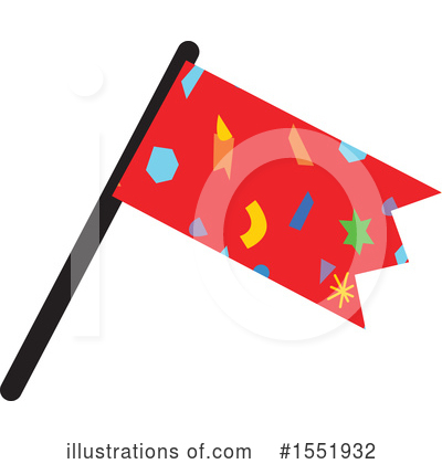 Royalty-Free (RF) Flag Clipart Illustration by Cherie Reve - Stock Sample #1551932