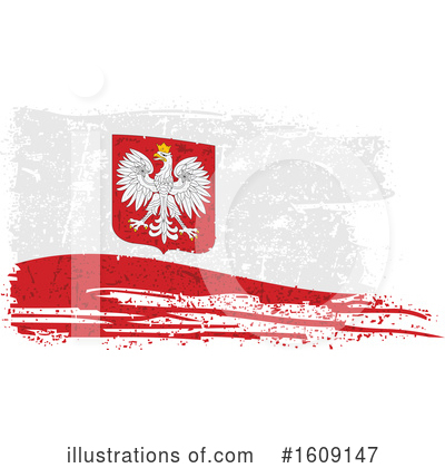 Polish Flag Clipart #1609147 by dero