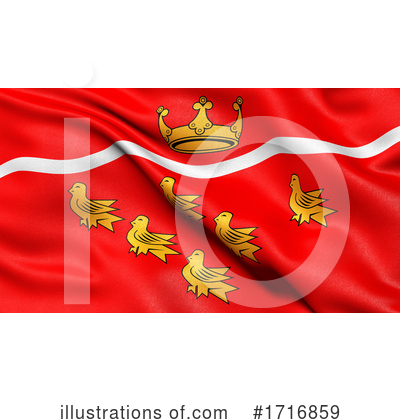 Royalty-Free (RF) Flag Clipart Illustration by stockillustrations - Stock Sample #1716859