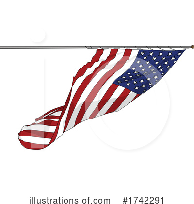 Royalty-Free (RF) Flag Clipart Illustration by dero - Stock Sample #1742291