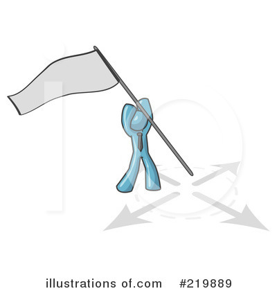 Royalty-Free (RF) Flag Clipart Illustration by Leo Blanchette - Stock Sample #219889