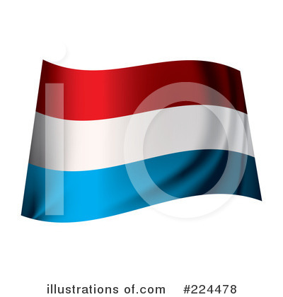 Royalty-Free (RF) Flag Clipart Illustration by michaeltravers - Stock Sample #224478
