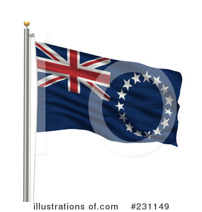 Royalty-Free (RF) Flag Clipart Illustration by stockillustrations - Stock Sample #231149