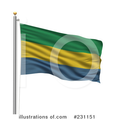 Gabon Clipart #231151 by stockillustrations