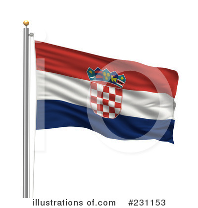 Royalty-Free (RF) Flag Clipart Illustration by stockillustrations - Stock Sample #231153