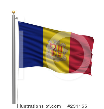 Royalty-Free (RF) Flag Clipart Illustration by stockillustrations - Stock Sample #231155