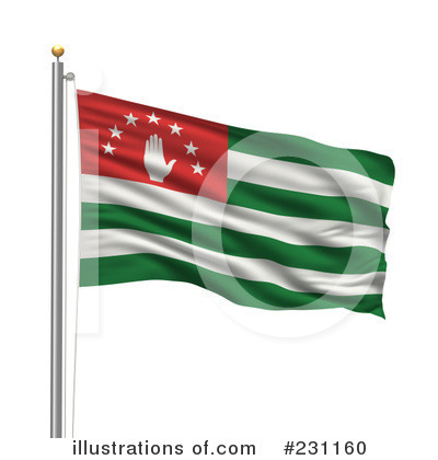 Royalty-Free (RF) Flag Clipart Illustration by stockillustrations - Stock Sample #231160