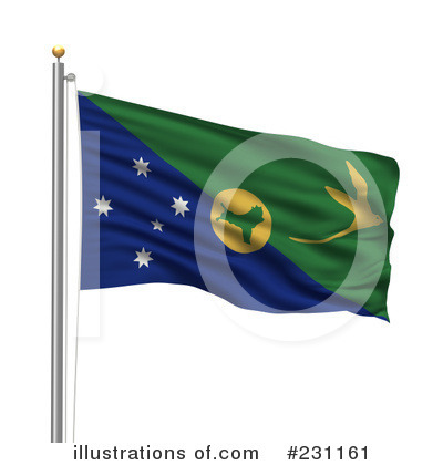 Royalty-Free (RF) Flag Clipart Illustration by stockillustrations - Stock Sample #231161