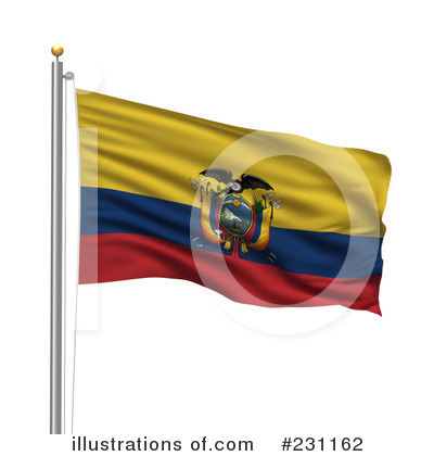 Royalty-Free (RF) Flag Clipart Illustration by stockillustrations - Stock Sample #231162