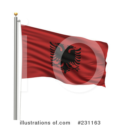 Royalty-Free (RF) Flag Clipart Illustration by stockillustrations - Stock Sample #231163