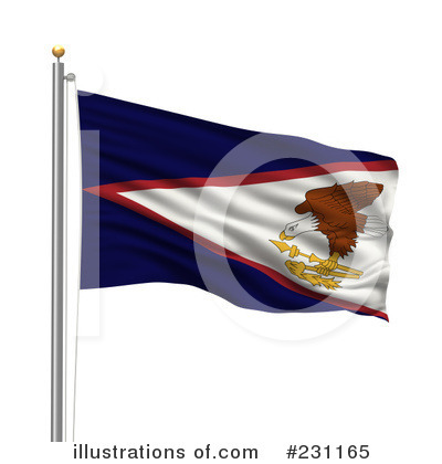 Royalty-Free (RF) Flag Clipart Illustration by stockillustrations - Stock Sample #231165