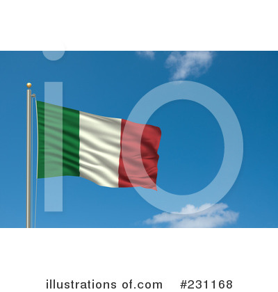 Royalty-Free (RF) Flag Clipart Illustration by stockillustrations - Stock Sample #231168