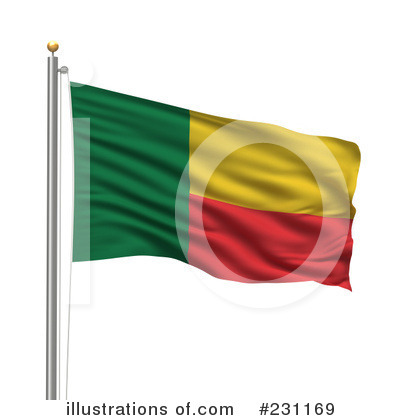 Royalty-Free (RF) Flag Clipart Illustration by stockillustrations - Stock Sample #231169