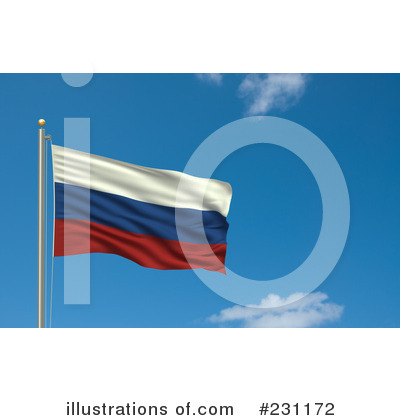 Royalty-Free (RF) Flag Clipart Illustration by stockillustrations - Stock Sample #231172