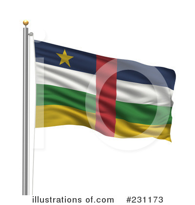 Royalty-Free (RF) Flag Clipart Illustration by stockillustrations - Stock Sample #231173