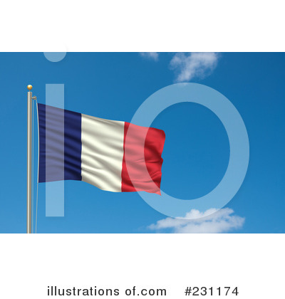 Royalty-Free (RF) Flag Clipart Illustration by stockillustrations - Stock Sample #231174