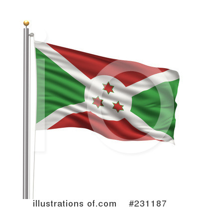 Royalty-Free (RF) Flag Clipart Illustration by stockillustrations - Stock Sample #231187