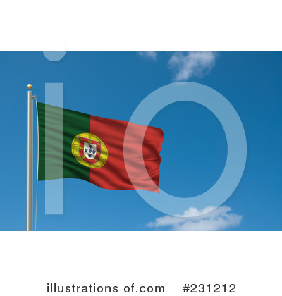 Royalty-Free (RF) Flag Clipart Illustration by stockillustrations - Stock Sample #231212