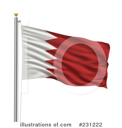 Royalty-Free (RF) Flag Clipart Illustration by stockillustrations - Stock Sample #231222