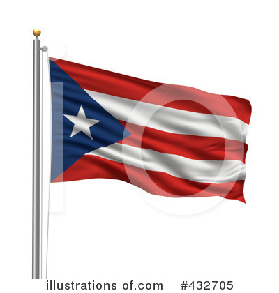 Royalty-Free (RF) Flag Clipart Illustration by stockillustrations - Stock Sample #432705