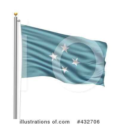 Royalty-Free (RF) Flag Clipart Illustration by stockillustrations - Stock Sample #432706