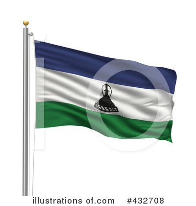 Royalty-Free (RF) Flag Clipart Illustration by stockillustrations - Stock Sample #432708