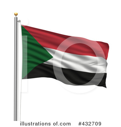 Royalty-Free (RF) Flag Clipart Illustration by stockillustrations - Stock Sample #432709