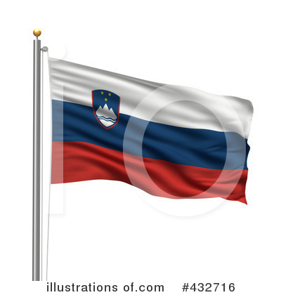 Royalty-Free (RF) Flag Clipart Illustration by stockillustrations - Stock Sample #432716