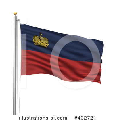 Royalty-Free (RF) Flag Clipart Illustration by stockillustrations - Stock Sample #432721