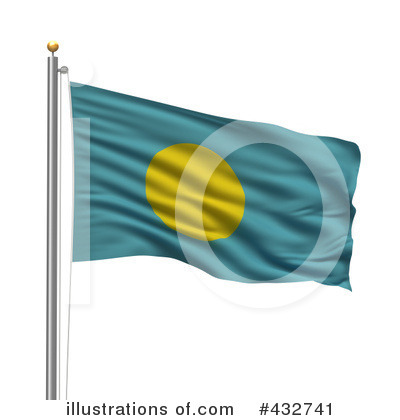 Royalty-Free (RF) Flag Clipart Illustration by stockillustrations - Stock Sample #432741