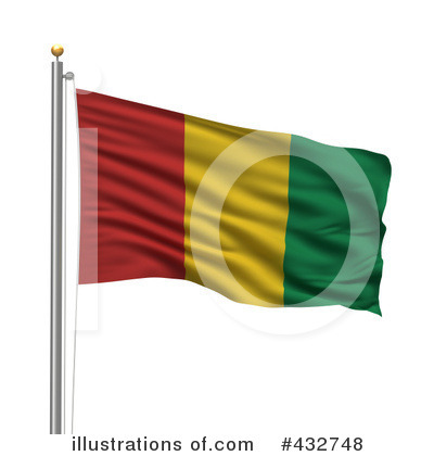 Royalty-Free (RF) Flag Clipart Illustration by stockillustrations - Stock Sample #432748