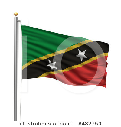 Royalty-Free (RF) Flag Clipart Illustration by stockillustrations - Stock Sample #432750